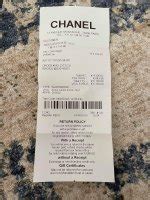 chanel receipt paris|chanel purse serial number lookup.